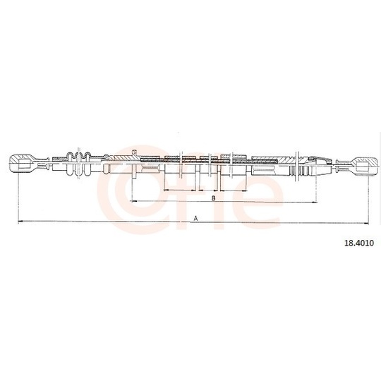 92.18.4010 - Clutch Cable 