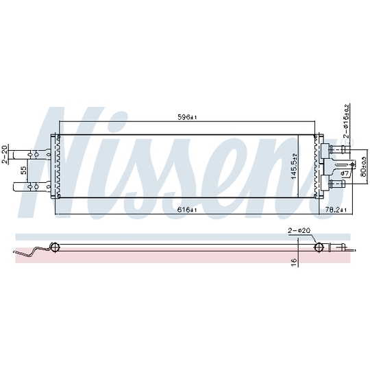 606420 - Cooler, drive battery 