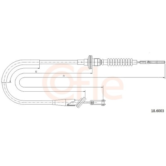 92.18.6003 - Clutch Cable 