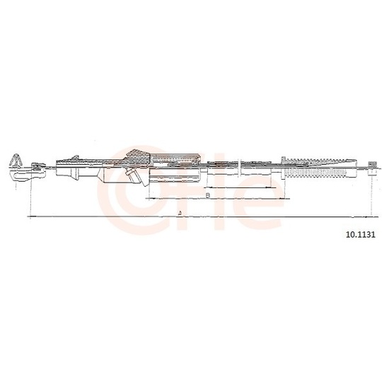 92.10.1131 - Accelerator Cable 