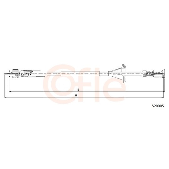 92.S20005 - Tacho Shaft 