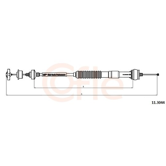 92.11.3044 - Clutch Cable 