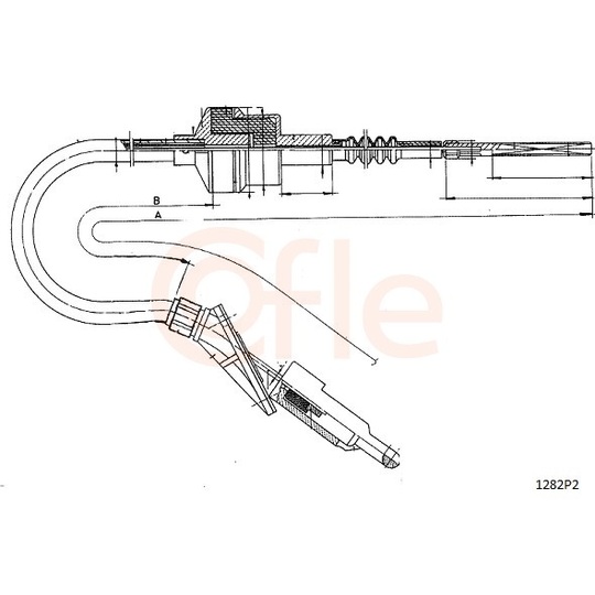 92.1282P2 - Clutch Cable 