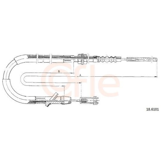 92.18.6101 - Clutch Cable 