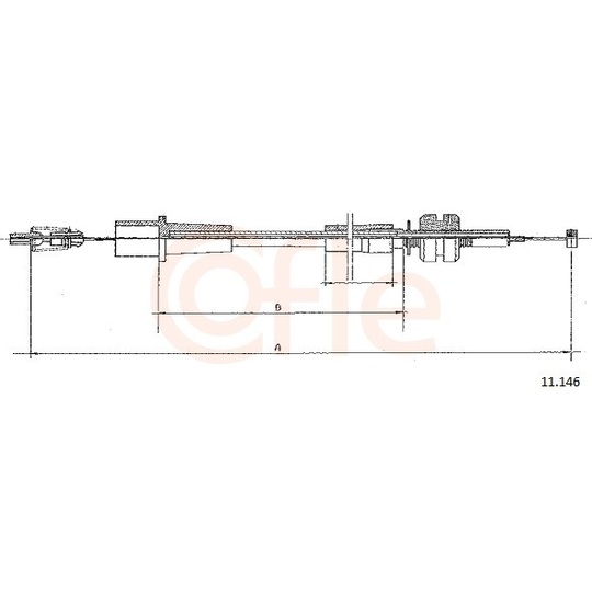 92.11.146 - Accelerator Cable 