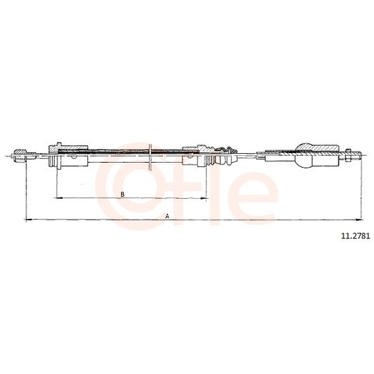 92.11.2781 - Clutch Cable 