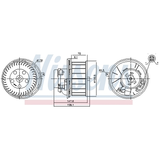 87643 - Interior Blower 