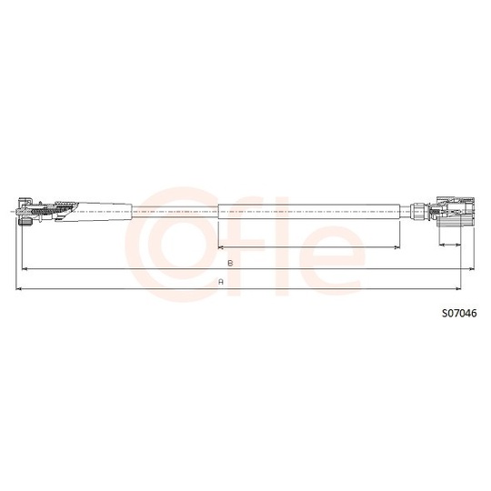 92.S07046 - Tacho Shaft 