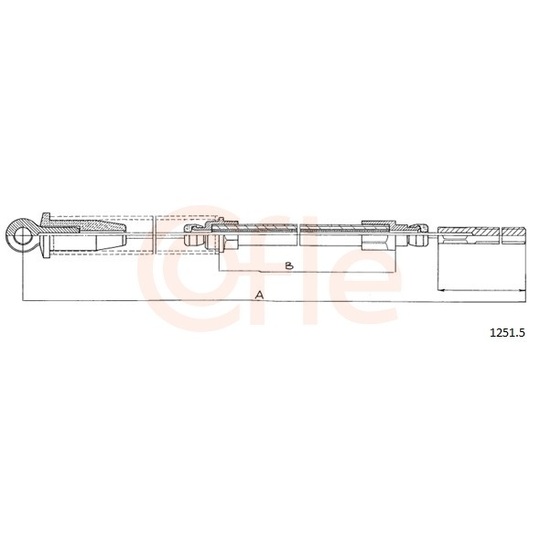 92.12.512 - Cable, heater flap 