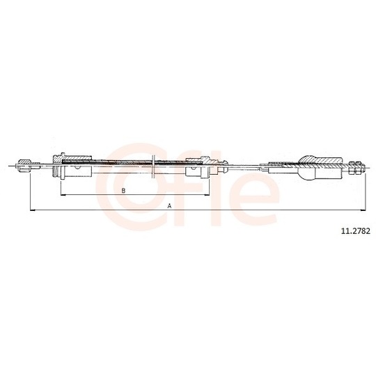 92.11.2782 - Clutch Cable 