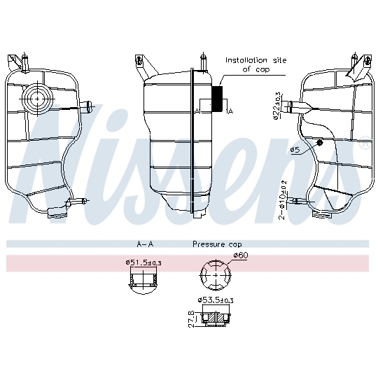 996338 - Expansion Tank, coolant 