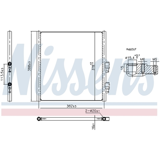 941308 - Condenser, air conditioning 