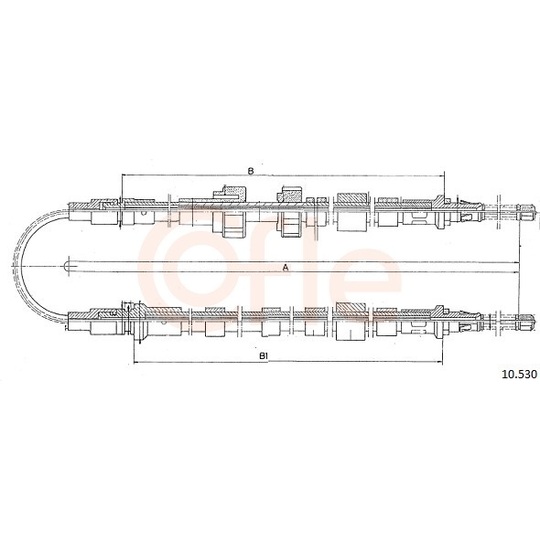 92.10.530 - Cable, parking brake 