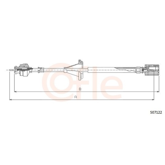 92.S07122 - Tacho Shaft 