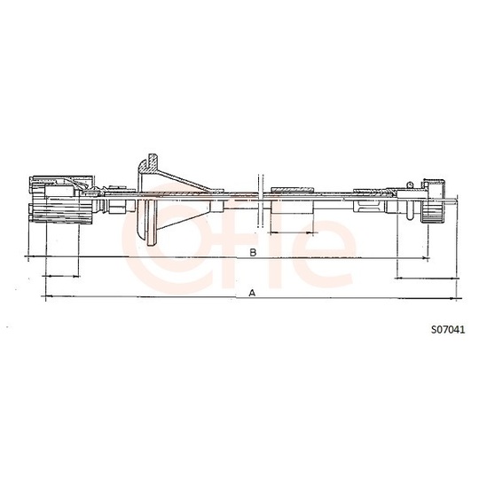 92.S07041 - Tacho Shaft 