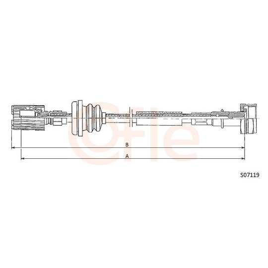 92.S07119 - Hastighetsmätaraxel 