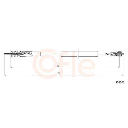 92.S03052 - Tacho Shaft 