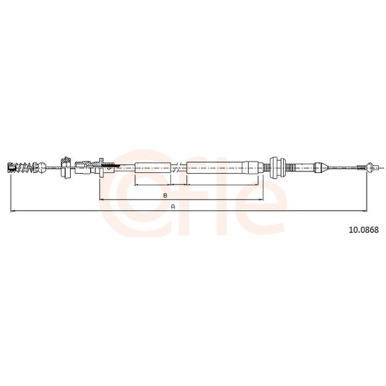 92.10.0868 - Accelerator Cable 