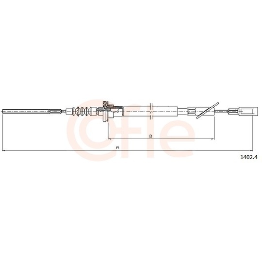 92.1402.4 - Clutch Cable 