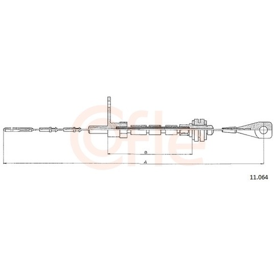 92.11.064 - Accelerator Cable 