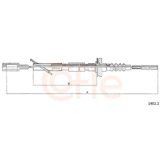 92.1402.2 - Clutch Cable 