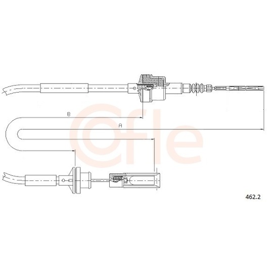 92.462.2 - Clutch Cable 