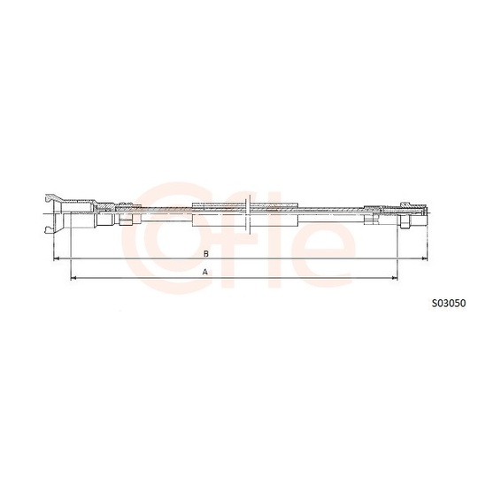 92.S03050 - Tacho Shaft 