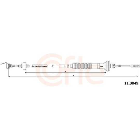 92.11.3049 - Clutch Cable 