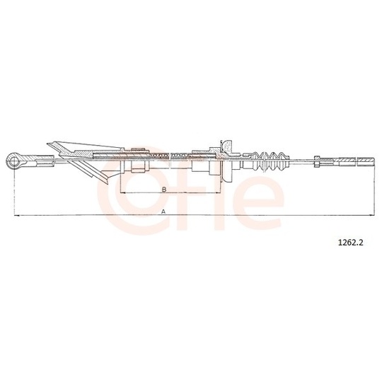 92.1262.2 - Clutch Cable 