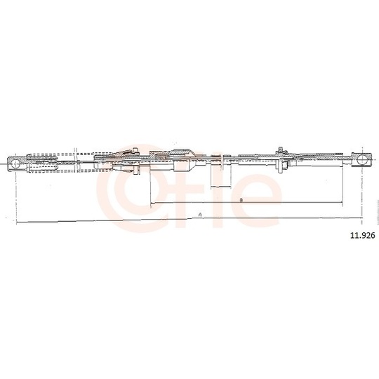 92.11.926 - Accelerator Cable 