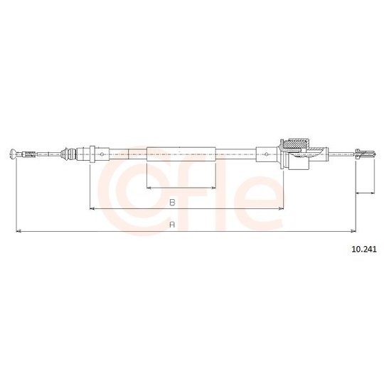 92.10.241 - Clutch Cable 