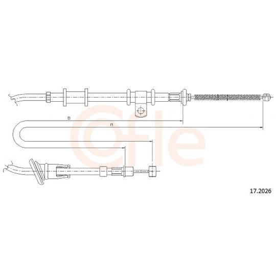 92.17.2026 - Cable, parking brake 