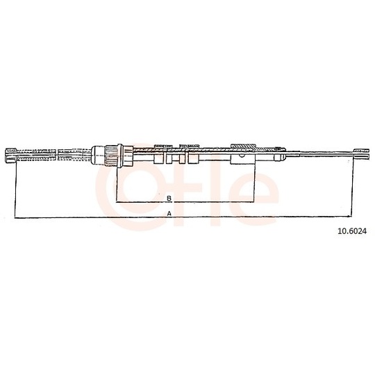 92.10.6024 - Cable, parking brake 