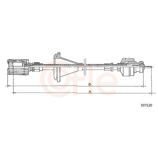 92.S07120 - Tacho Shaft 