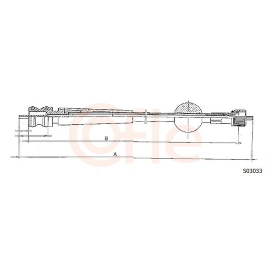 92.S03033 - Tacho Shaft 