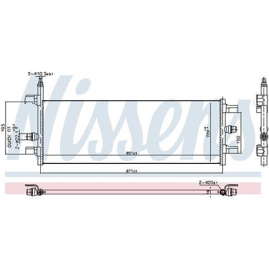 606248 - Cooler, drive battery 