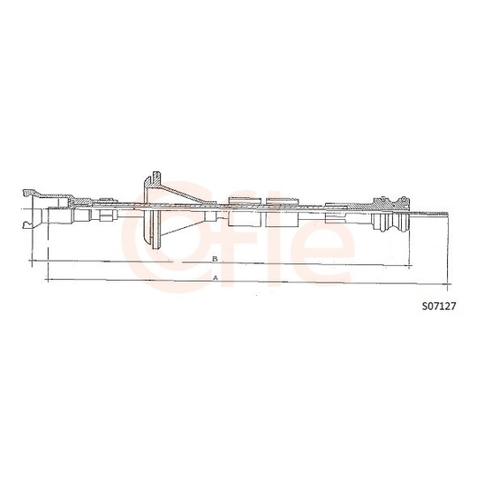 92.S07127 - Hastighetsmätaraxel 