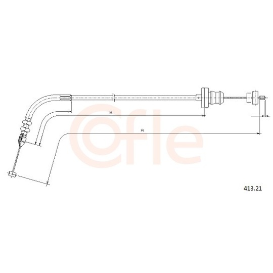 92.413.21 - Accelerator Cable 