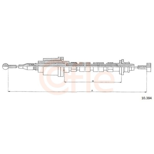 92.10.384 - Clutch Cable 