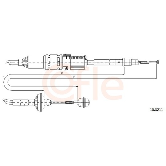 92.10.3211 - Clutch Cable 