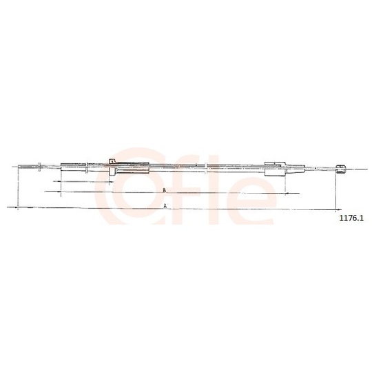 92.1176.1 - Bonnet Cable 