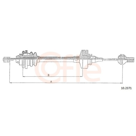 92.10.2371 - Clutch Cable 