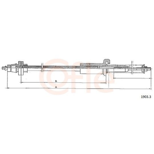 92.1903.3 - Accelerator Cable 