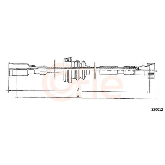 92.S20012 - Tacho Shaft 