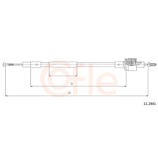 92.11.2441 - Clutch Cable 