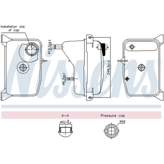 996353 - Expansion Tank, coolant 