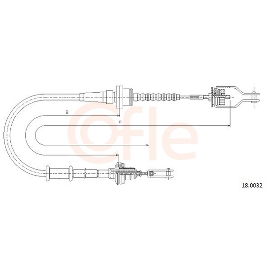 92.18.0032 - Clutch Cable 