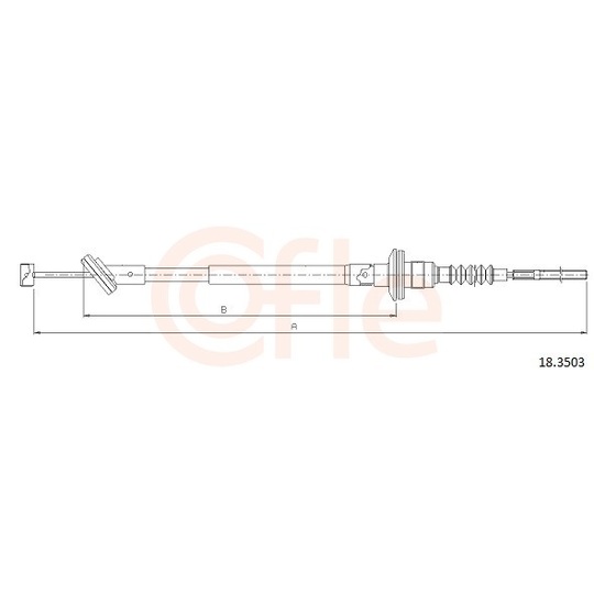 92.18.3503 - Clutch Cable 