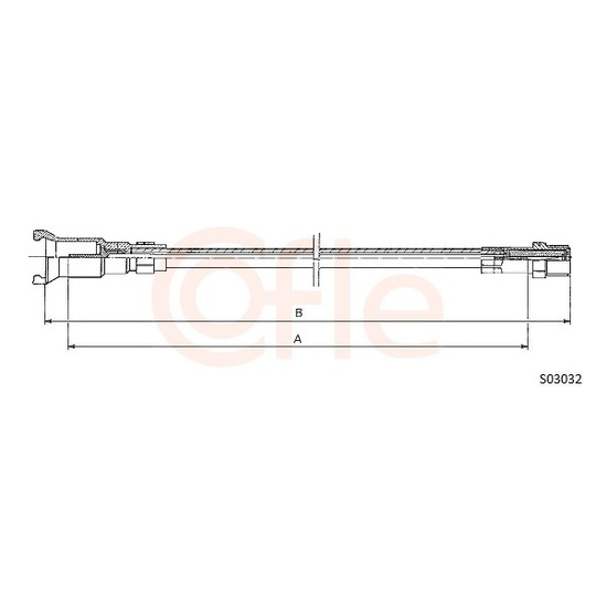 92.S03032 - Tacho Shaft 