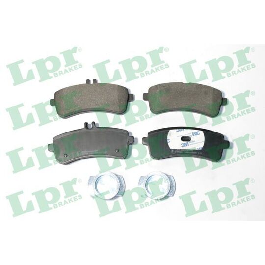 05P2081 - Brake Pad Set, disc brake 